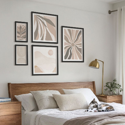 Wanddecoratie compositie Stijlvolle natuurcomposities