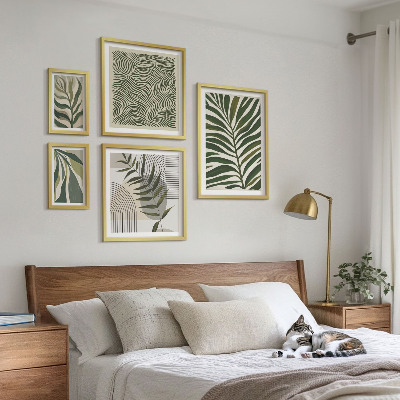 Gallery wall Moderne plantenpatronen