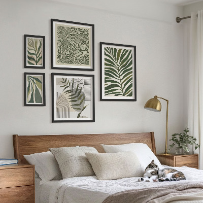 Gallery wall Moderne plantenpatronen