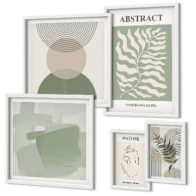 Gallery wall Stijlvolle plantencomposities