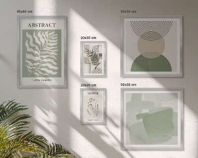Gallery wall Stijlvolle plantencomposities