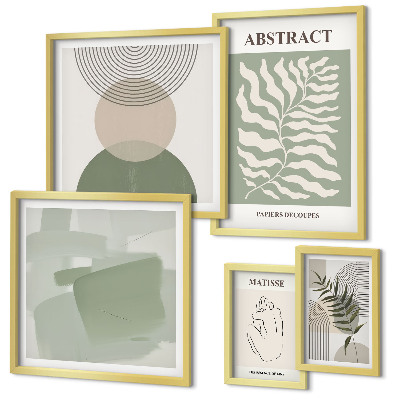 Gallery wall Stijlvolle plantencomposities