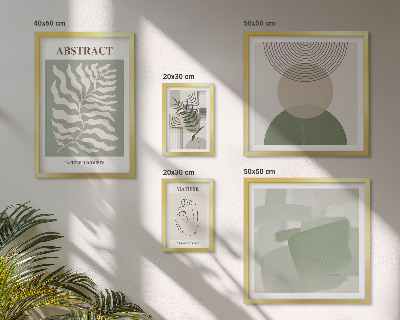 Gallery wall Stijlvolle plantencomposities