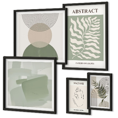 Gallery wall Stijlvolle plantencomposities