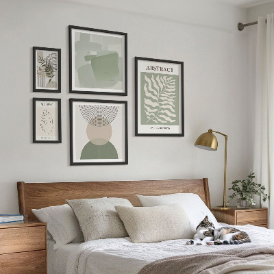 Gallery wall Stijlvolle plantencomposities