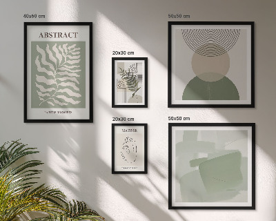 Gallery wall Stijlvolle plantencomposities
