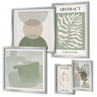 Gallery wall Stijlvolle plantencomposities