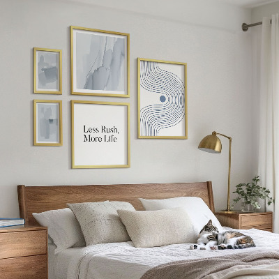 Gallery wall Moderne minimalistische grafische vormgeving