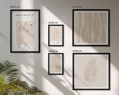 Moderne schilderijen set Prachtige minimalistische motieven
