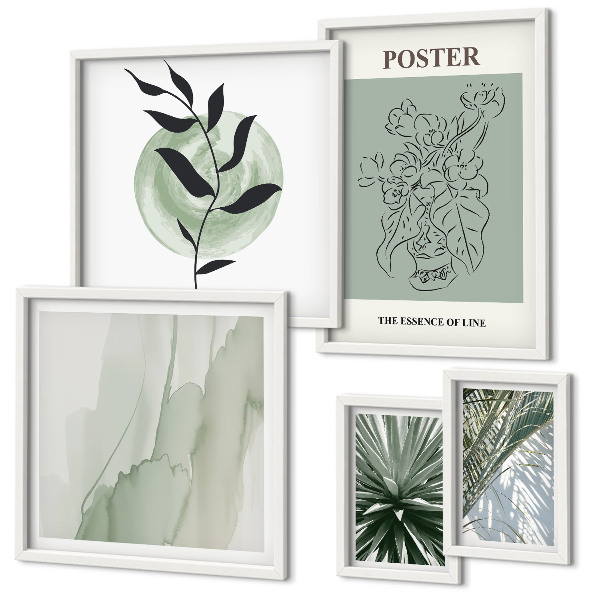Gallery wall Planteninspiratie uit de natuur