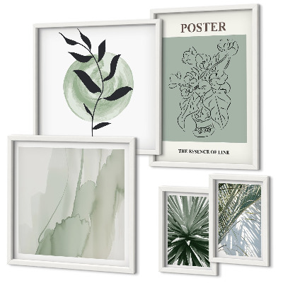 Gallery wall Planteninspiratie uit de natuur