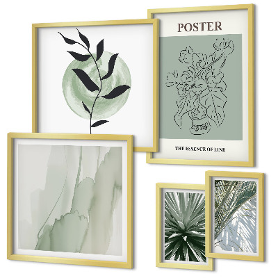 Gallery wall Planteninspiratie uit de natuur