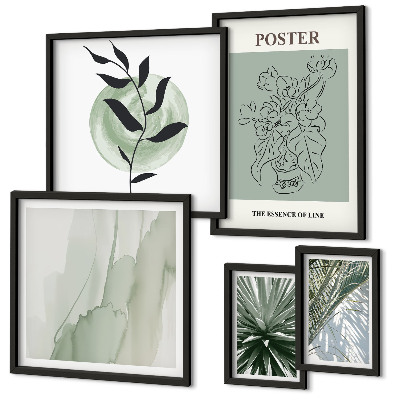 Gallery wall Planteninspiratie uit de natuur