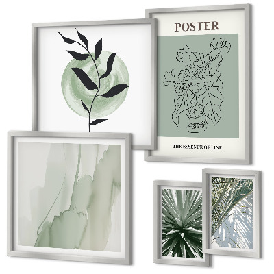 Gallery wall Planteninspiratie uit de natuur