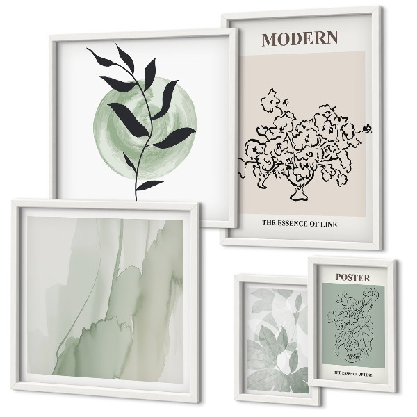 Wanddecoratie compositie Moderne minimalistische decoraties