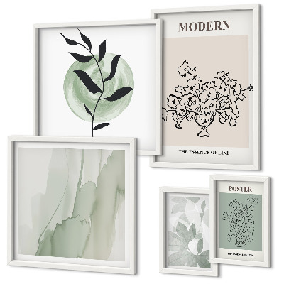 Wanddecoratie compositie Moderne minimalistische decoraties