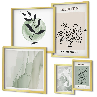 Wanddecoratie compositie Moderne minimalistische decoraties