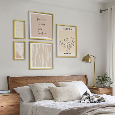 Moderne schilderijen set Moderne minimalistische stijl set
