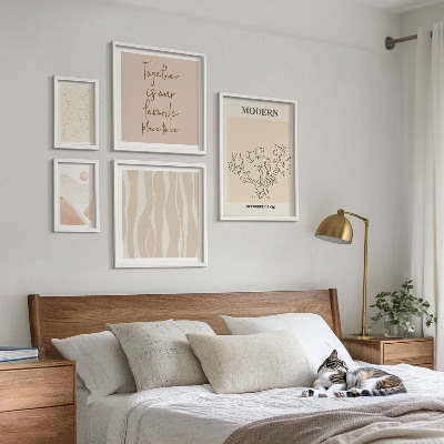 Moderne schilderijen set Moderne minimalistische stijl set