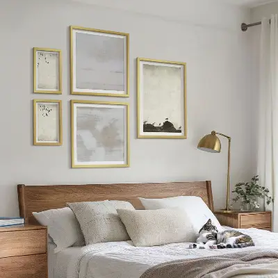 Industriële zwerm vogels decoratie voor aan de muur