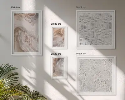 Gallerijwand marmerpatronen met steenstructuur