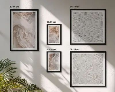 Gallerijwand marmerpatronen met steenstructuur