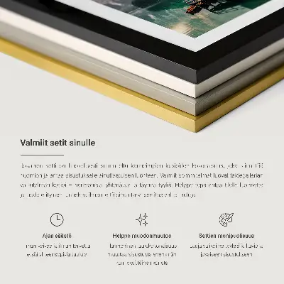 Abstracte boho wanddecoratie artistieke compositie