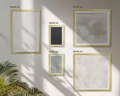 Gallery wall De kleuren van elegante stenen constructies
