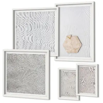 Gallery wall Lichte boho-zandtexturen