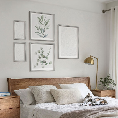 Gallery wall Elegante marmeren takstructuur