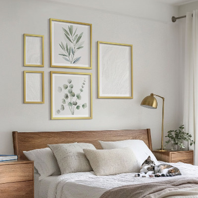 Gallery wall Elegante marmeren takstructuur