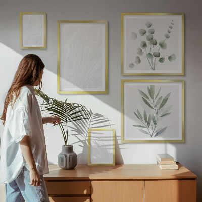 Gallery wall Elegante marmeren takstructuur