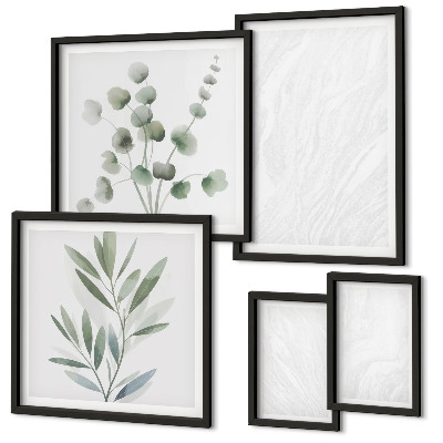 Gallery wall Elegante marmeren takstructuur