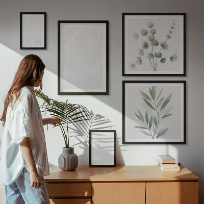 Gallery wall Elegante marmeren takstructuur