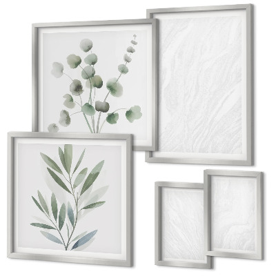 Gallery wall Elegante marmeren takstructuur