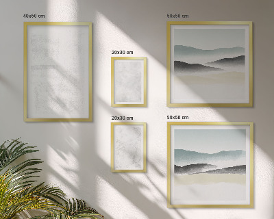 Moderne schilderijen set Abstracte achtergrond met witte stippen