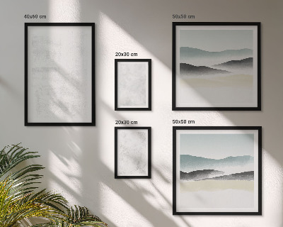 Moderne schilderijen set Abstracte achtergrond met witte stippen