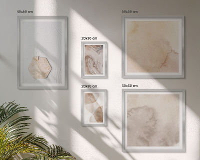 Gallery wall Abstracte vormgeving van de natuur