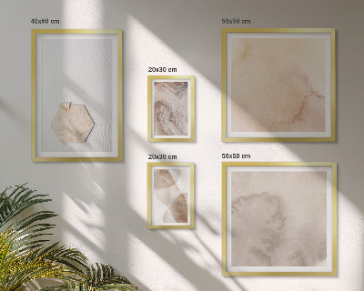 Gallery wall Abstracte vormgeving van de natuur
