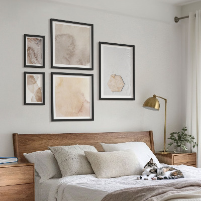 Gallery wall Abstracte vormgeving van de natuur