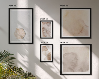 Gallery wall Abstracte vormgeving van de natuur