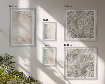 Moderne schilderijen set Fijne aquarelverf