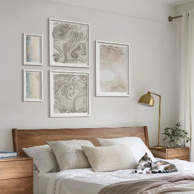 Moderne schilderijen set Fijne aquarelverf