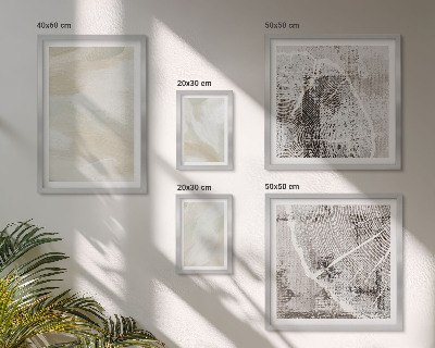 Gallery wall Minimalistische verftextuur