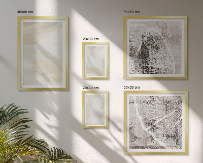 Gallery wall Minimalistische verftextuur
