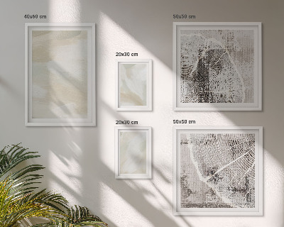 Gallery wall Minimalistische verftextuur