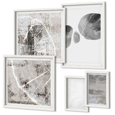 Gallery wall Abstracte moderne vormen