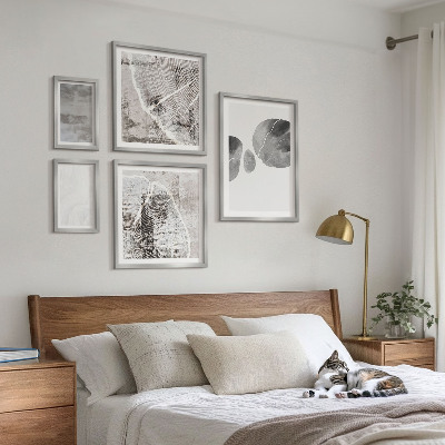 Gallery wall Abstracte moderne vormen