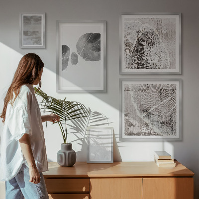 Gallery wall Abstracte moderne vormen