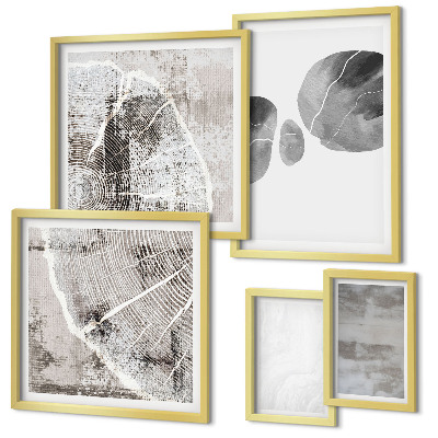 Gallery wall Abstracte moderne vormen